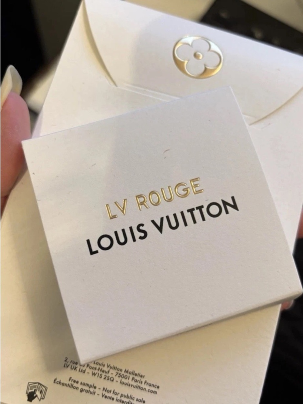 Louis Vuitton Rouge Lipstick - sample set.  New! - Picture 2 of 10